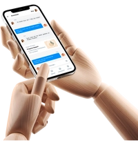 CS Ai assistant hand